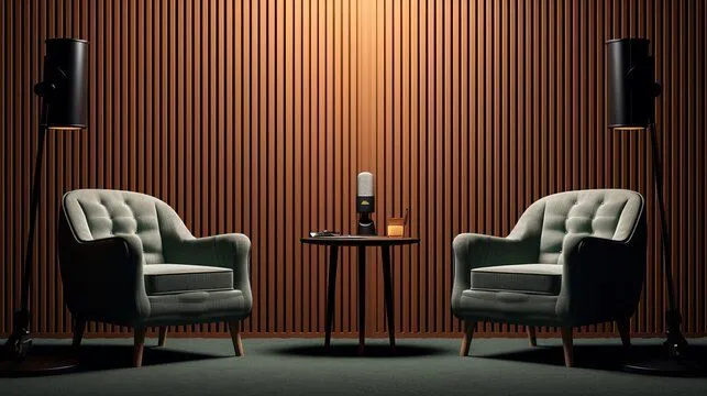 Salle de podcast / création